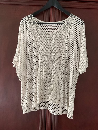 Damen boho häkel tunika - damen, häkel-tunika