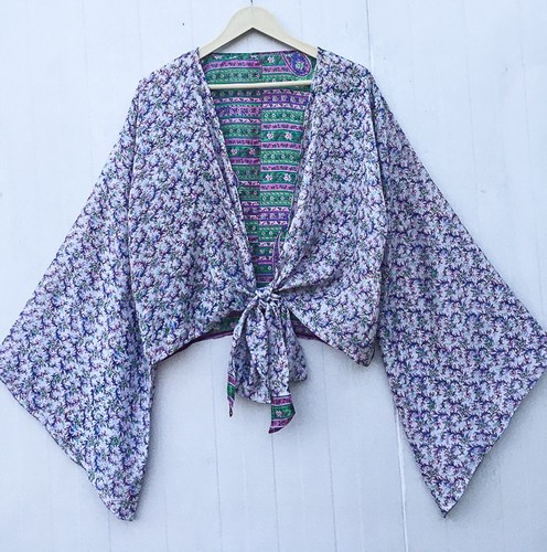 Reine seide wickel top - seide,