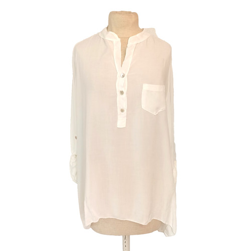 Bluse tunika damen weiß - tunika,