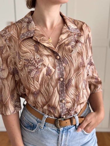 Vintage bluse 40 m - vintage, gr.