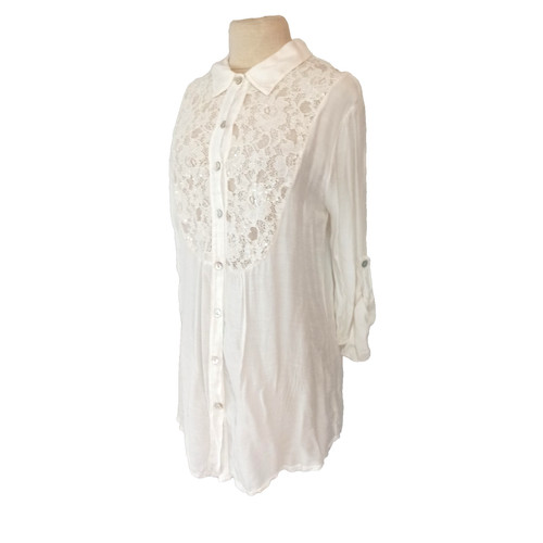 Edle longbluse tunika - edle,