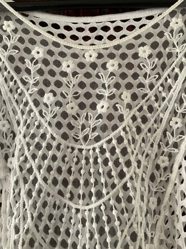 Damen boho häkel tunika - boho, häkel-tunika