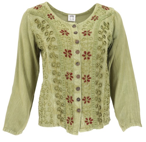 Kurzes blusentop boho chic - kurzes,