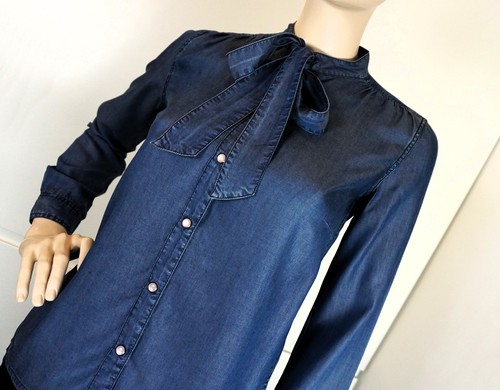 Mustang damen jeansbluse bluse - mustang,