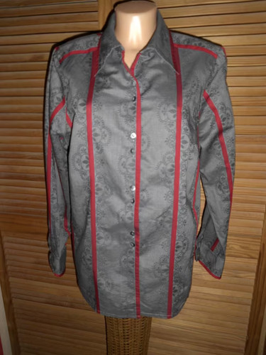 Bluse..MH-Modelle..Gr.44..Grau