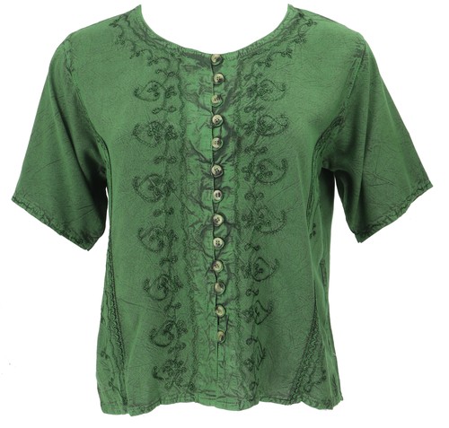 Kurzes blusentop boho chic - kurzes,