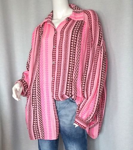 Boho tunika bluse oversized - tunika,