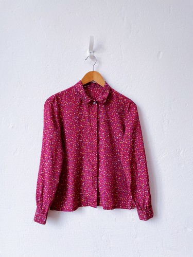 Vintage bluse m - bluse, gr.