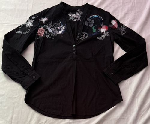 Desigual damen bluse l - desigual, gr.