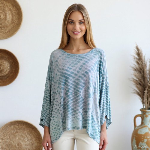 Boho lagenlook longshirt - lagenlook,