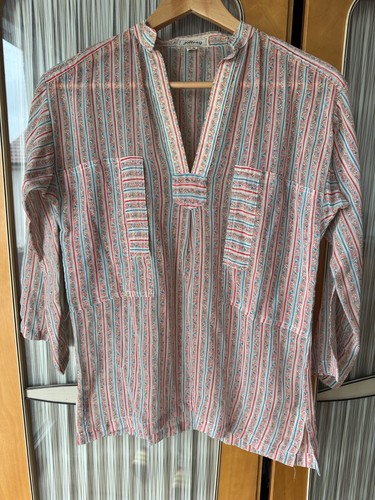 Vintage sommerbluse langarm - vintage,