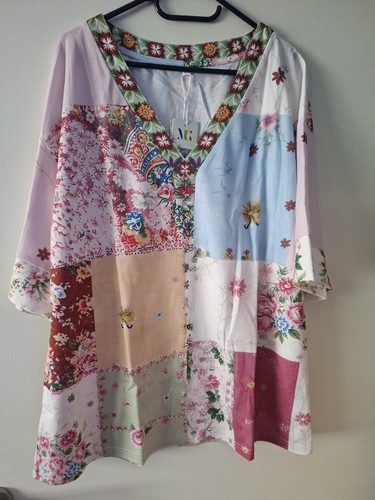 Gemusterte damen bluse - gemusterte, im