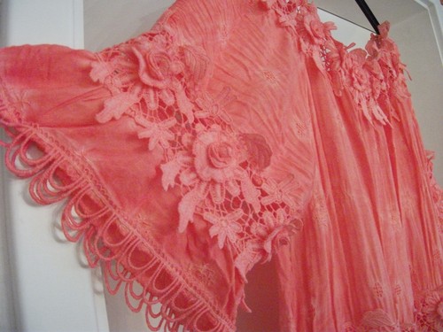 Boho spitzen tunika mit - boho, 3d