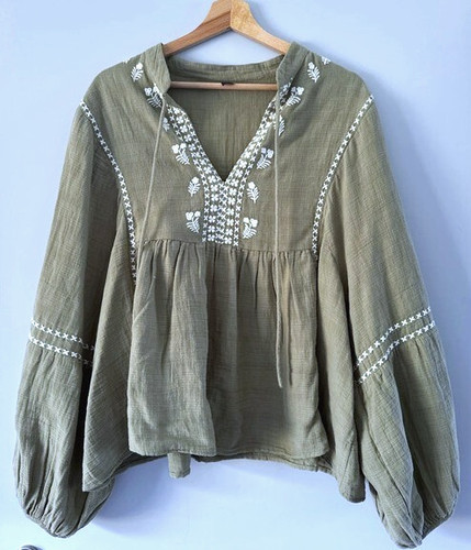 *KIABI-BOHO-BLUSE-BLOGGER-gr.L