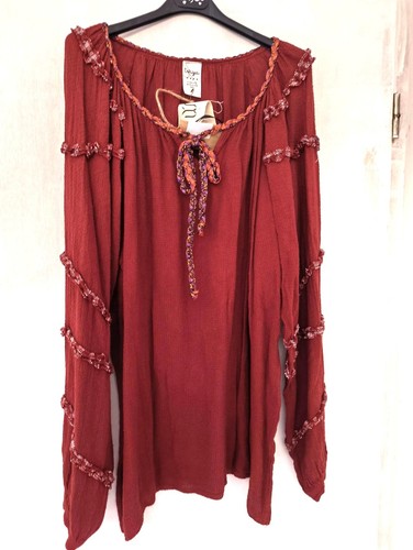 Boho bluse länge 77 - boho, aa