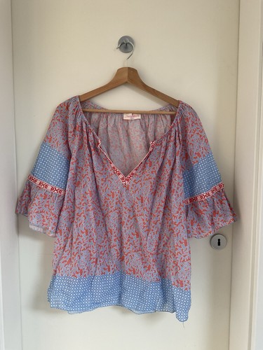 Italienische damen boho - boho, bluse