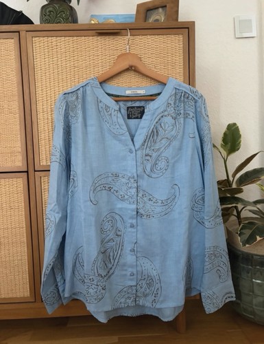 Hemd bluse langarm muster boho - hemd,