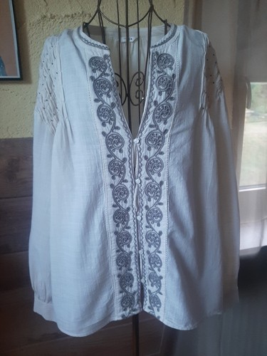 Damen leinen bluse - damen,