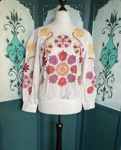 Boho bluse m weiß - boho,