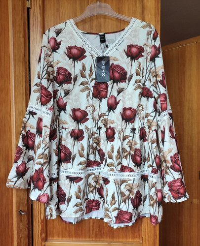 Bluse boho stil naturweiß - boho,