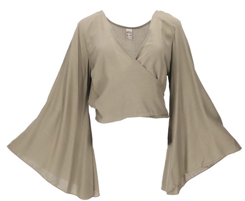 Kurztop boho blusentop - kurztop,, mit
