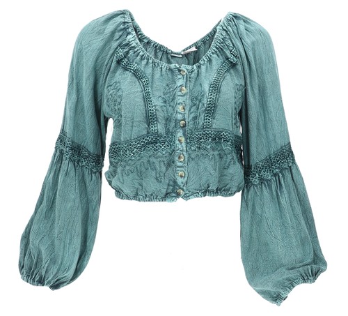 Bestickte indische hippie - bestickte,