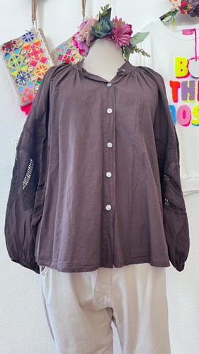 Italy oversized boho bluse - boho,