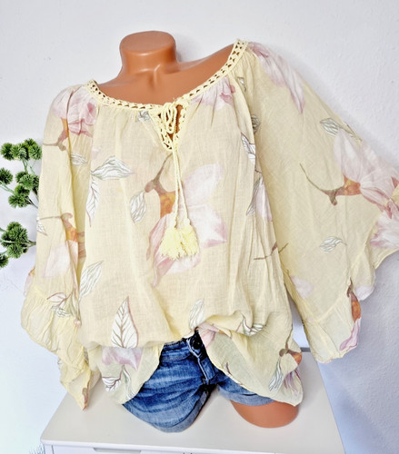 Italy damen oversize tunika - italy,