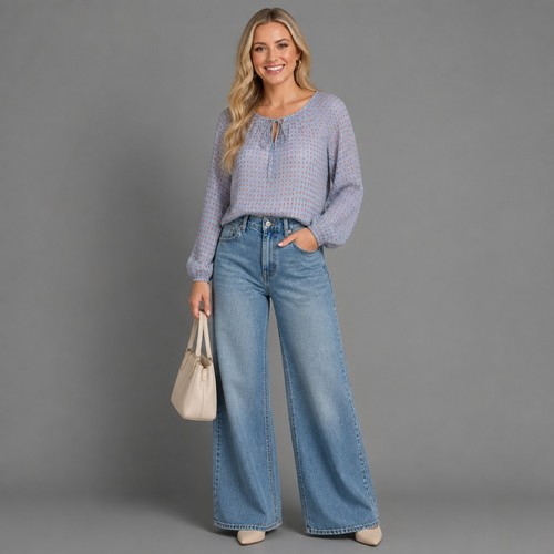 Italy damen bluse - bluse, hÄngerchen
