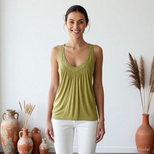 Boho peasant tunika bluse - peasant,