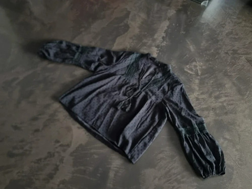 Boho bluse langarmbluse mesh - langarmbluse,