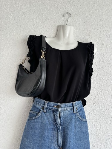 Rüschen volant bluse top - volant,