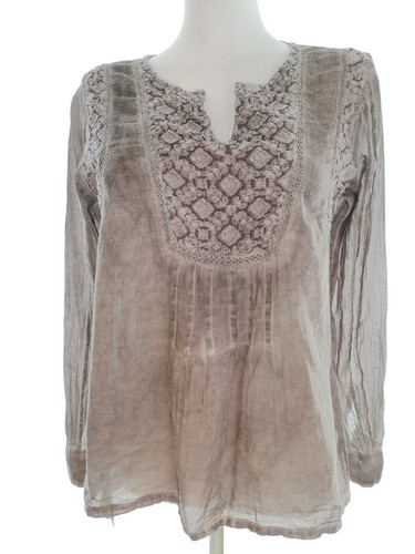 Boho lagenlook tunika bluse - lagenlook,