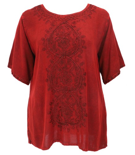 Bestickte indische tunika - bestickte,