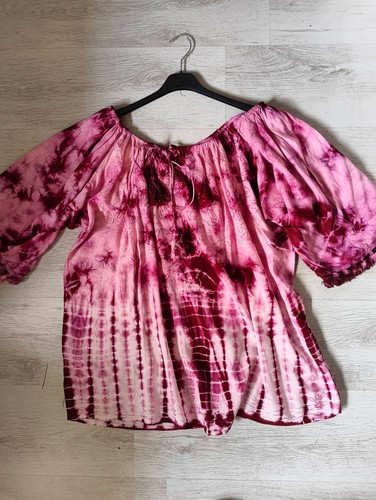 Batik tunika bluse aus - tunika, indien