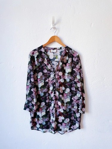 Cartoon vintage bluse - vintage, xl