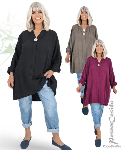 Lagenlook oversize musselin - lagenlook,