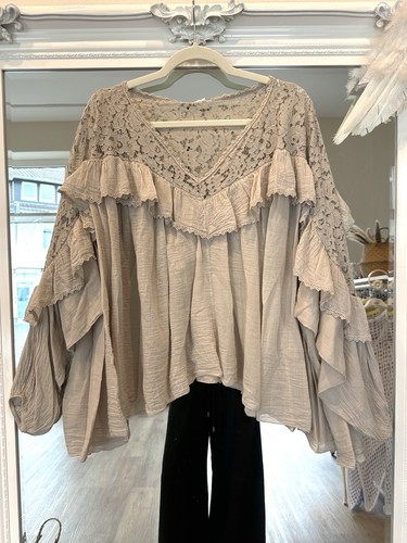 Italy damen bluse - damen,